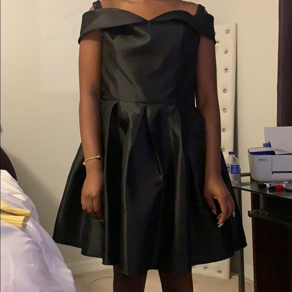 Black formal dress